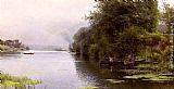 Emilio Sanchez-perrier Famous Paintings - The Ferry